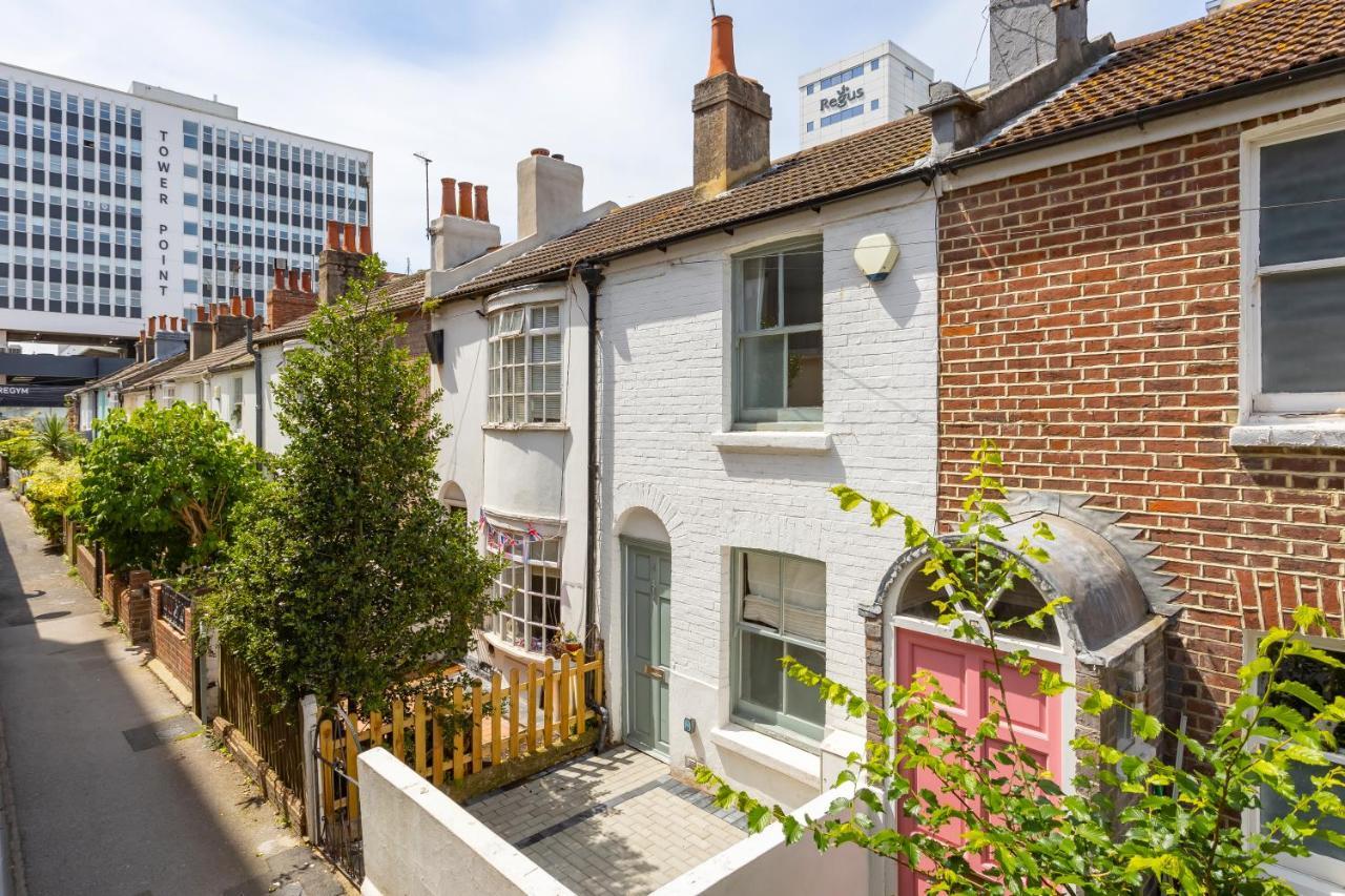 Central Quiet Cottage. Walk To Shops, Bars & Beach Hove Exterior foto